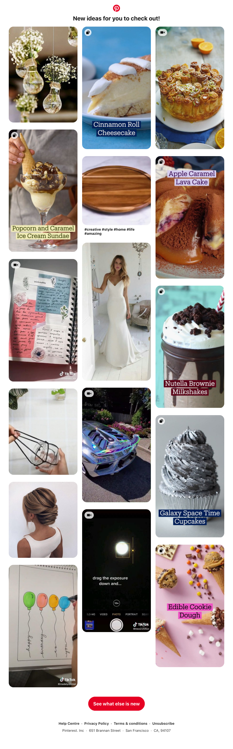 Pinterest - New to your feed: 16 ideas in Baking recipes, Diy food...