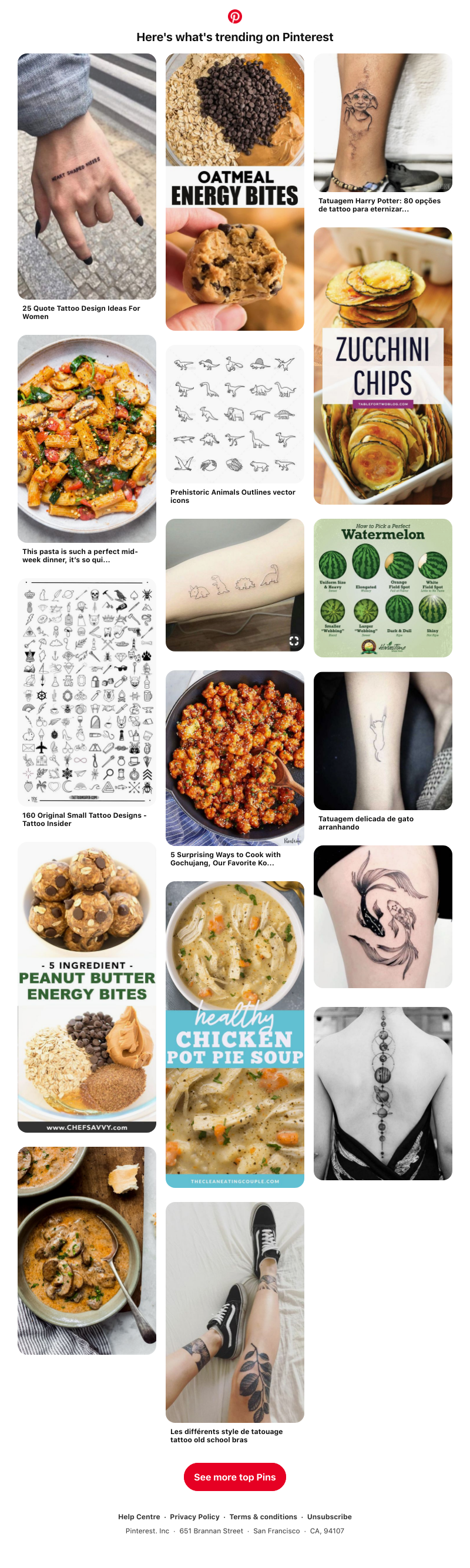 Pinterest - 📌 Tattoos, Healthy recipes and more Pins popular on Pinterest
