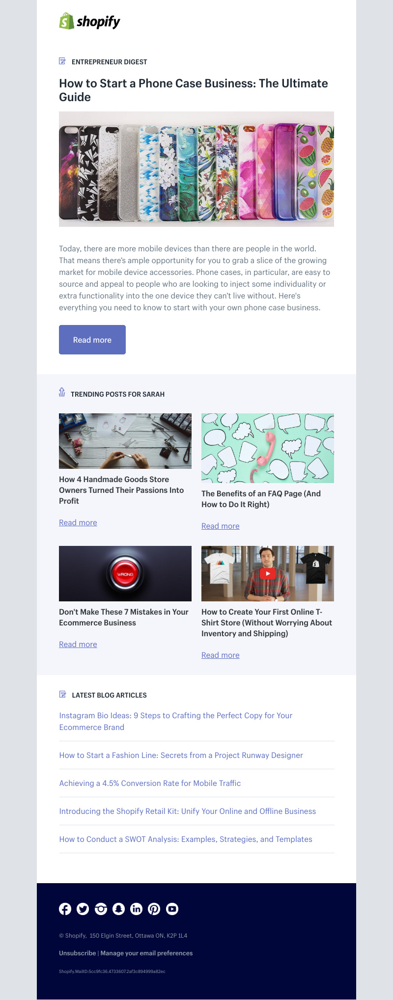 Shopify - How to Start a Phone Case Business: The Ultimate Guide