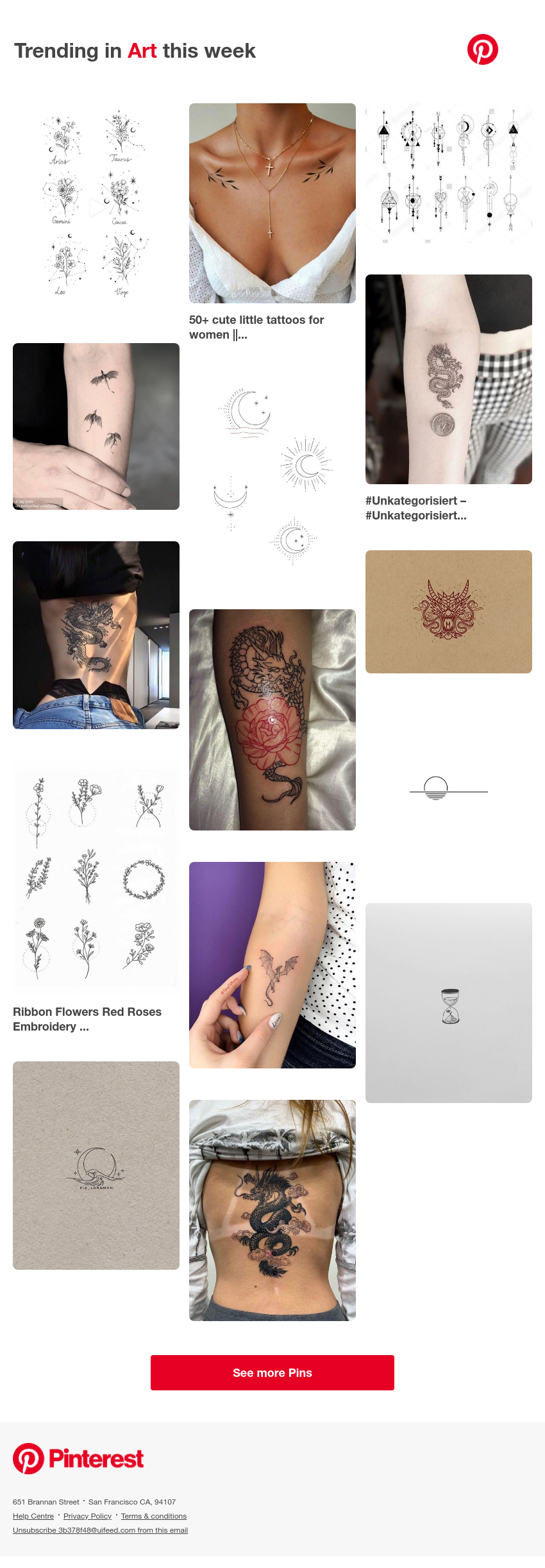 Pinterest - Hi UI Feed! 📌 Minimalist tattoos, Dragon tattoo designs and more Pins trending on Pinterest
