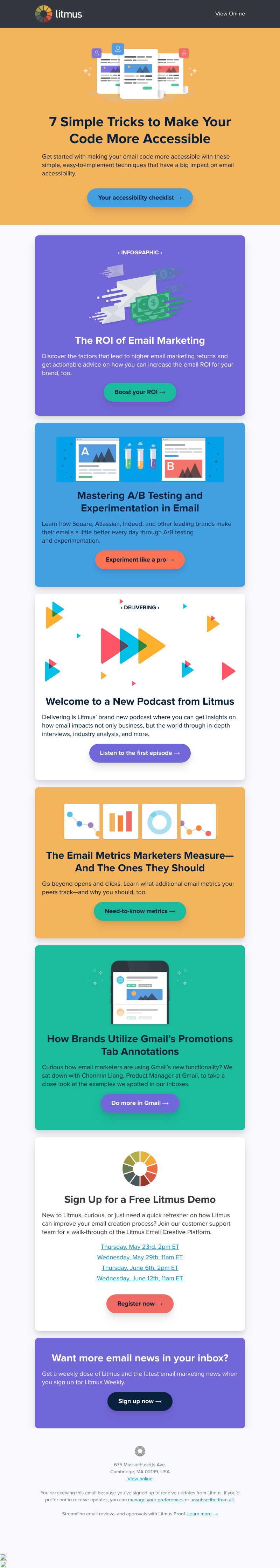 Litmus - Make accessible email a priority