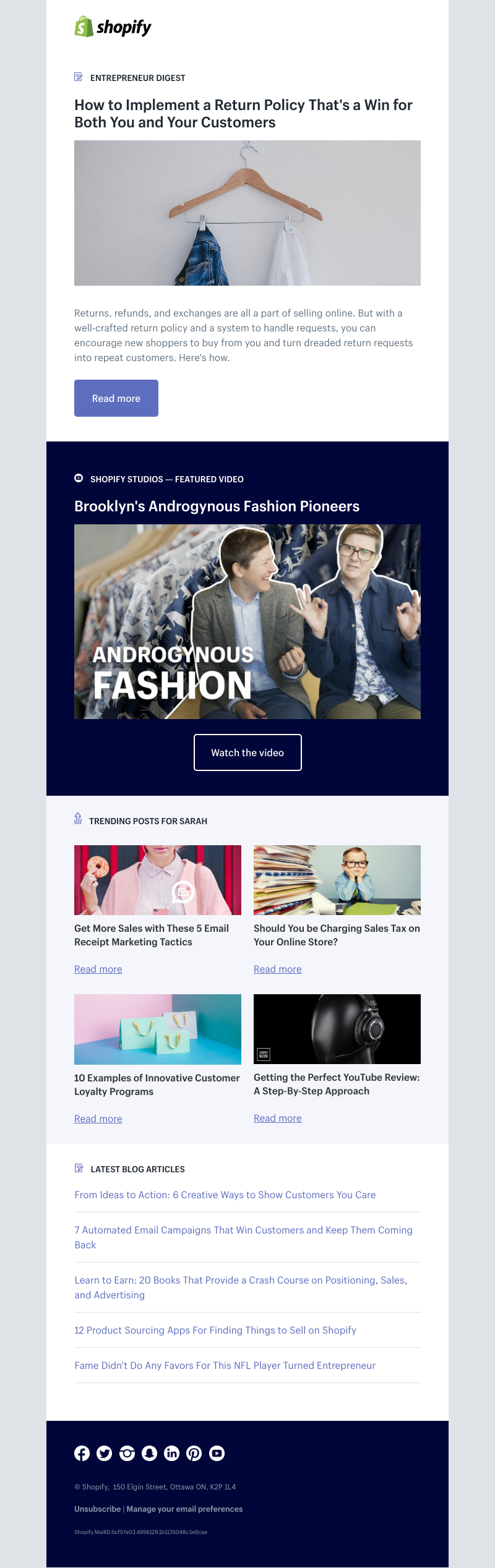 Shopify - How to Implement a Return Policy That's a Win for Both You and Your Customers