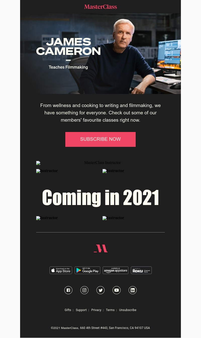 - See what’s trending on MasterClass