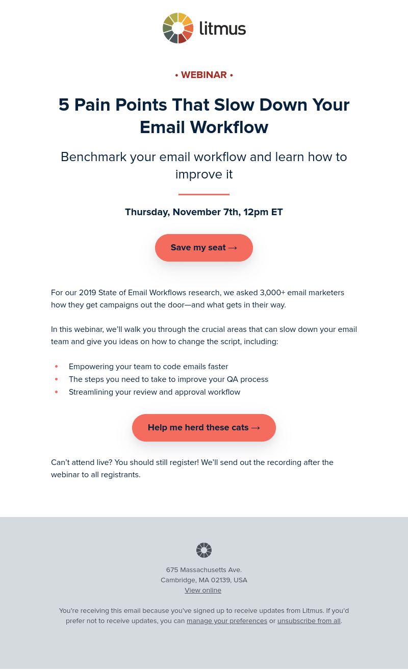 Litmus - Flip the script on your email workflow