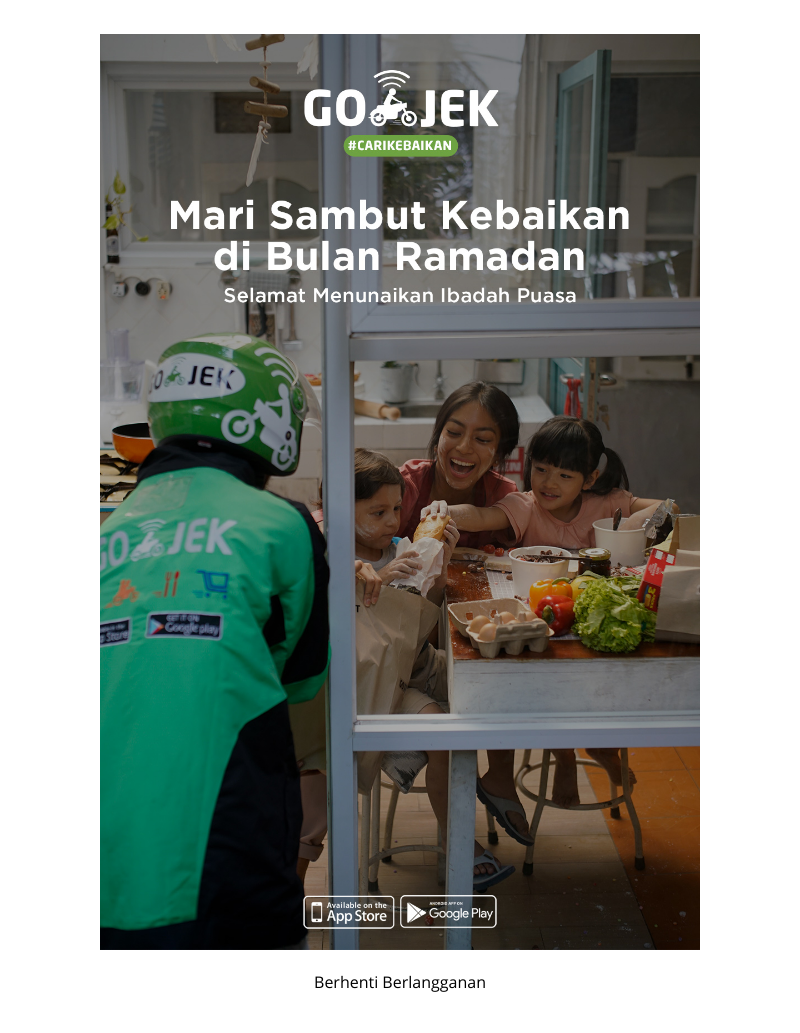 Go-Jek - Bulan suci sudah di depan mata, mari sambut 1 Ramadan 1440 H 🙏
