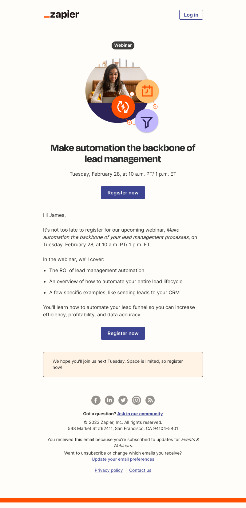 Zapier - [LIVE] Discover how to build an automated lead funnel