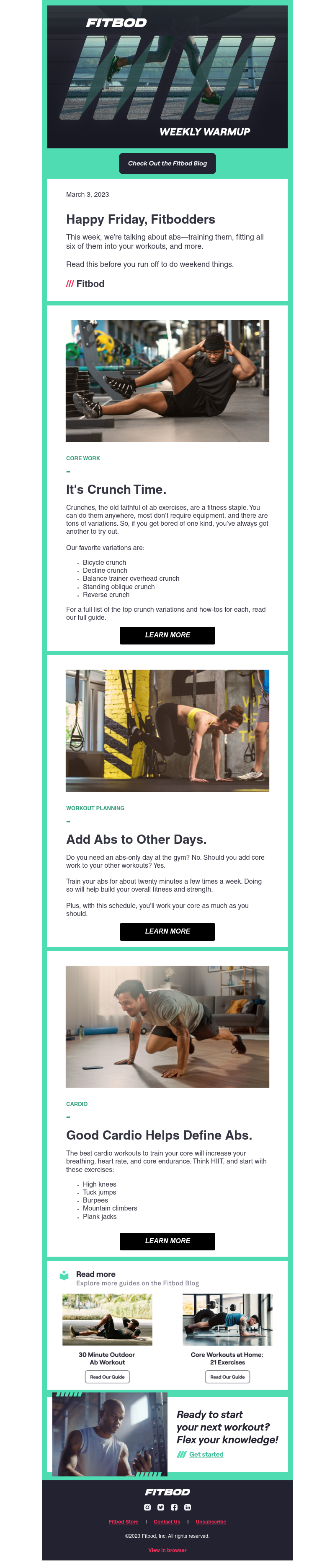 Fitbod - 👉🏋️Want better abs?