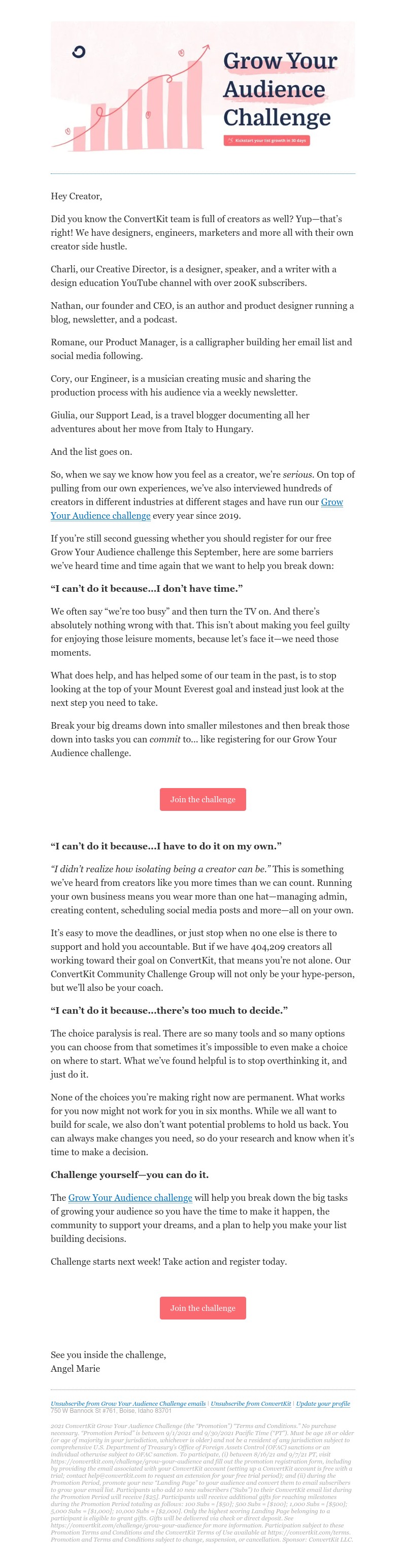 ConvertKit - You can do this.