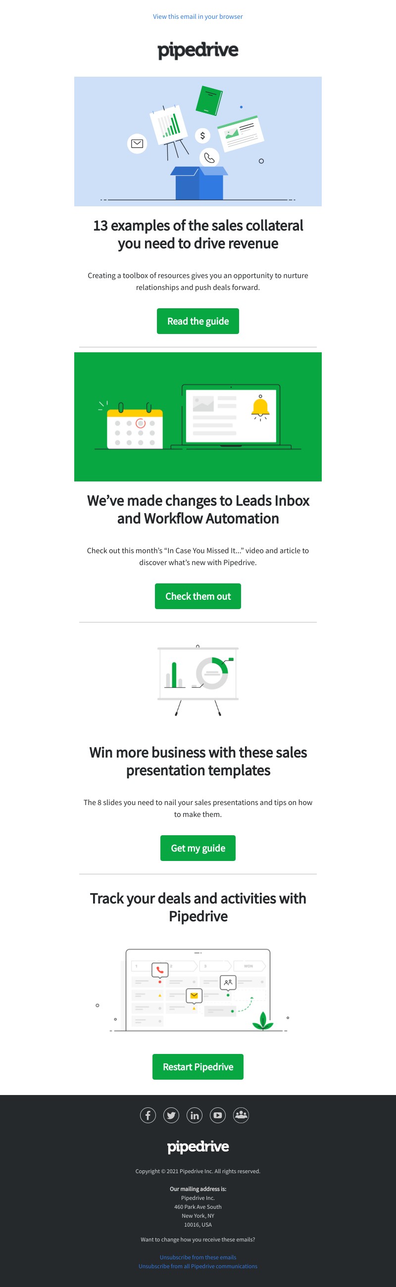 Pipedrive - Ever wondered what sales collateral you need to close sales? Read our guide