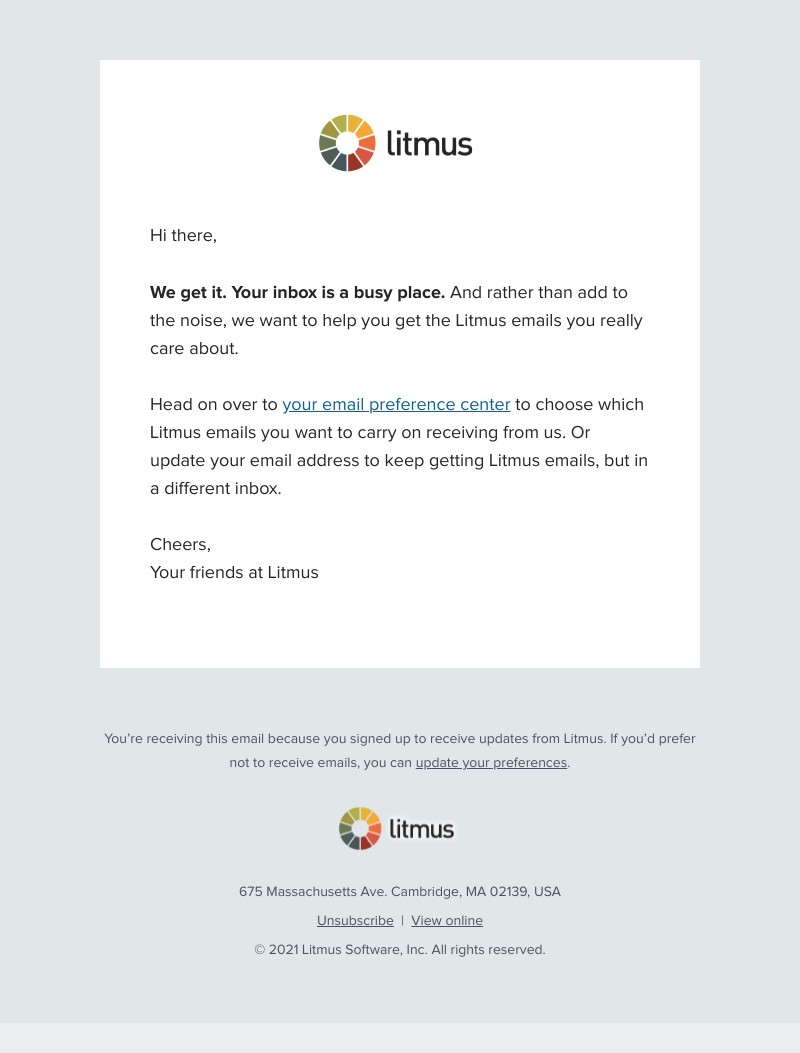 Litmus - Get more of what you want