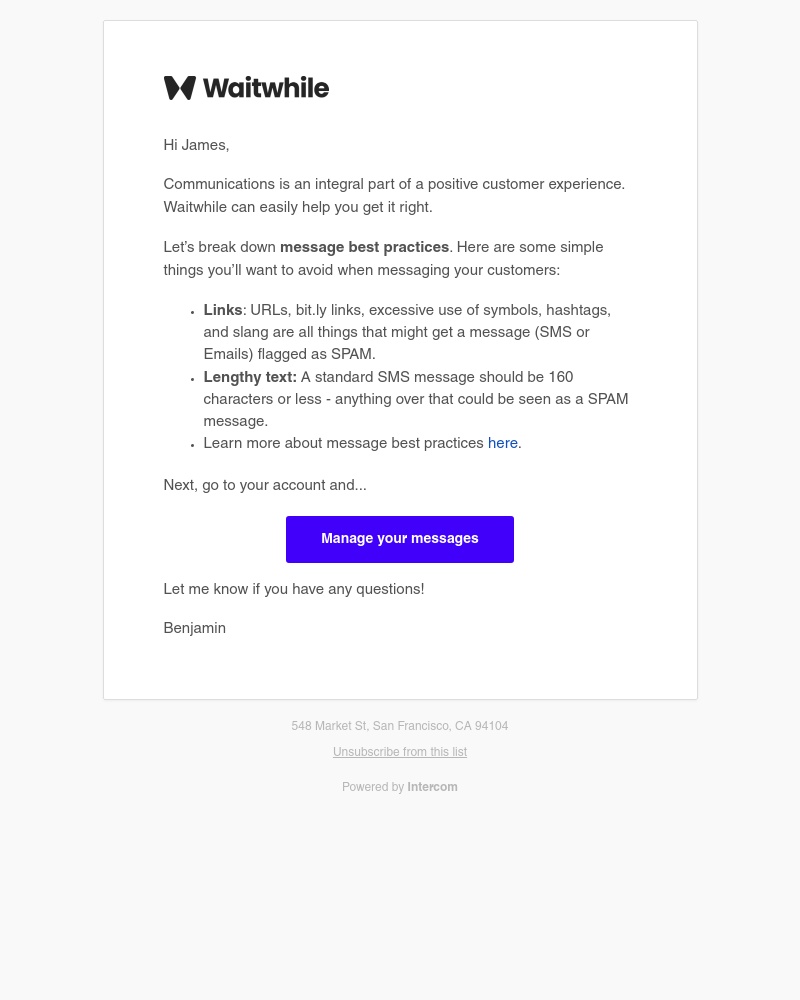 Waitwhile - Effective communication with your customers starts here 💬