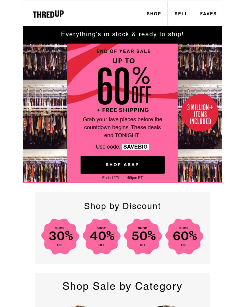 thredUP - ‼️ ENDS TODAY: Up to 60% off 200k NEW items