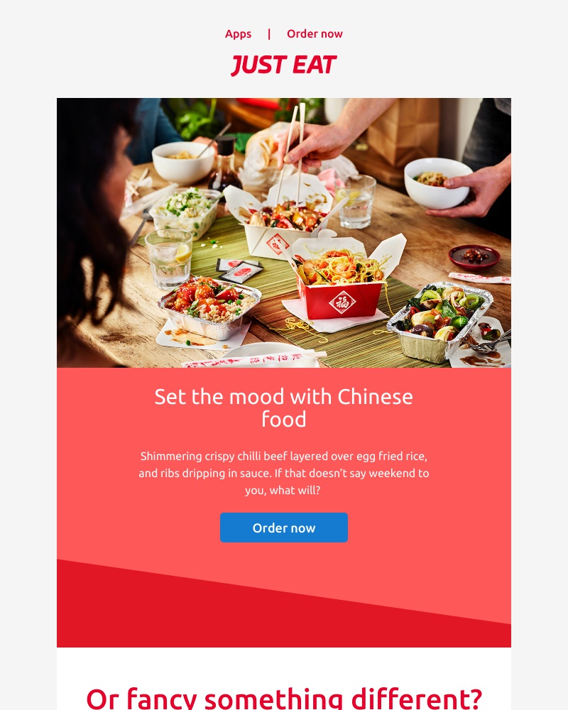 Ordering food on Just Eat video screenshot