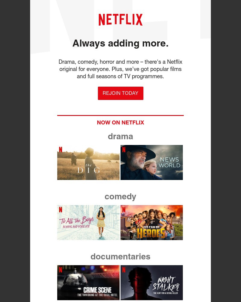 Onboarding on Netflix video screenshot