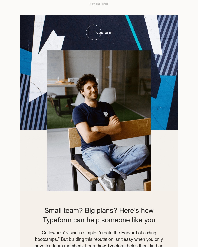 Typeform - Ever wondered: “What else can I do with Typeform?”
