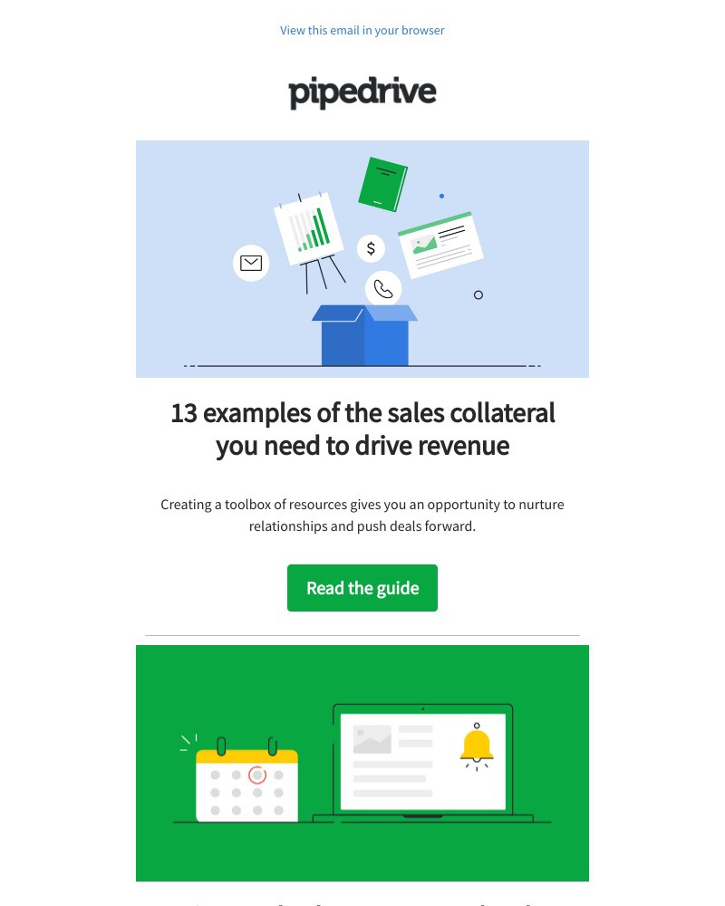Pipedrive - Ever wondered what sales collateral you need to close sales? Read our guide