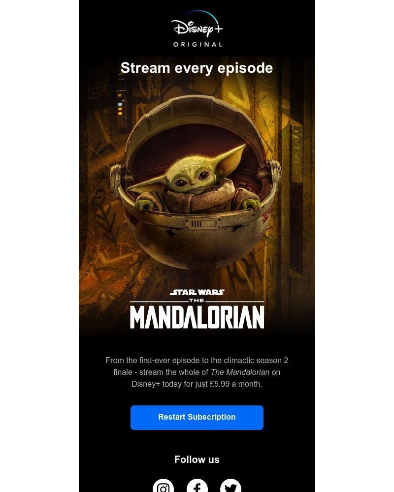 Disney+ - Every episode of The Mandalorian