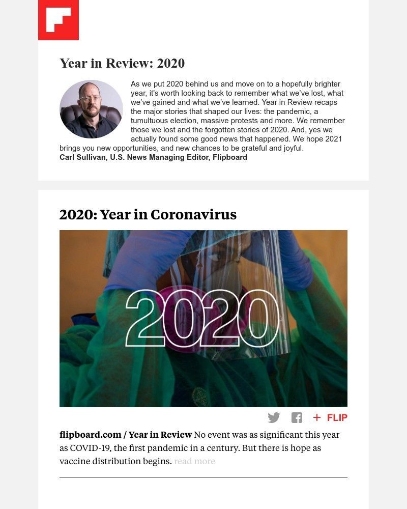 Flipboard - Everything that happened in 2020: Year in Review