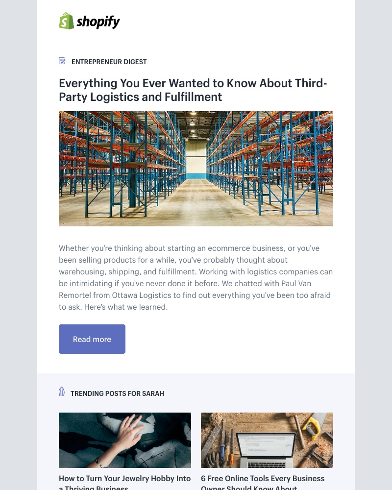 Shopify - Everything You Ever Wanted to Know About Third-Party Logistics and Fulfillment