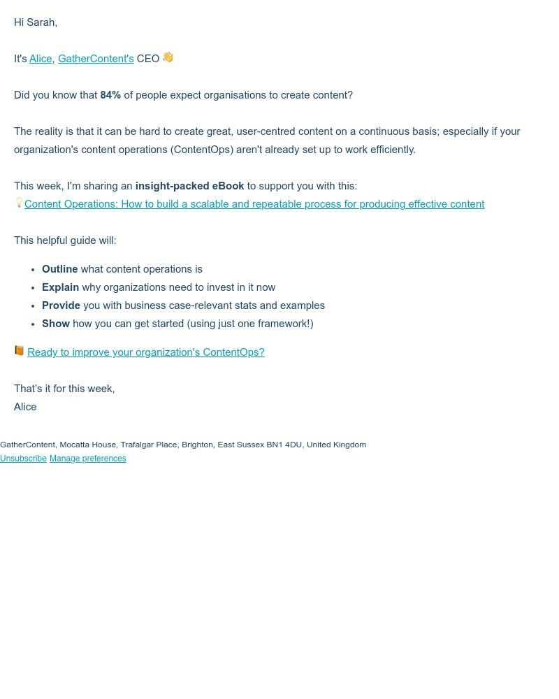 GatherContent - Everything you need to know about Content Operations [eBook]