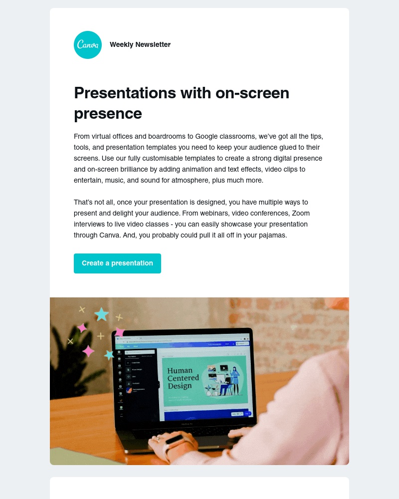 Canva - Exciting ways to get creative with any online presentation