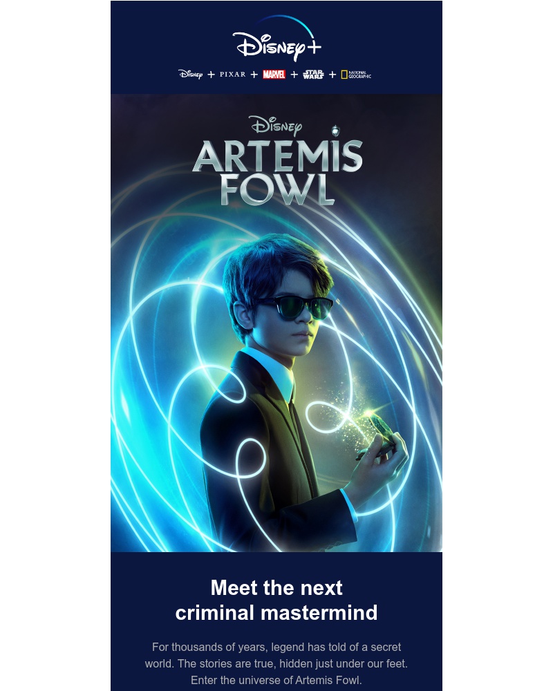 Disney+ - Exclusively on Disney+ | Artemis Fowl