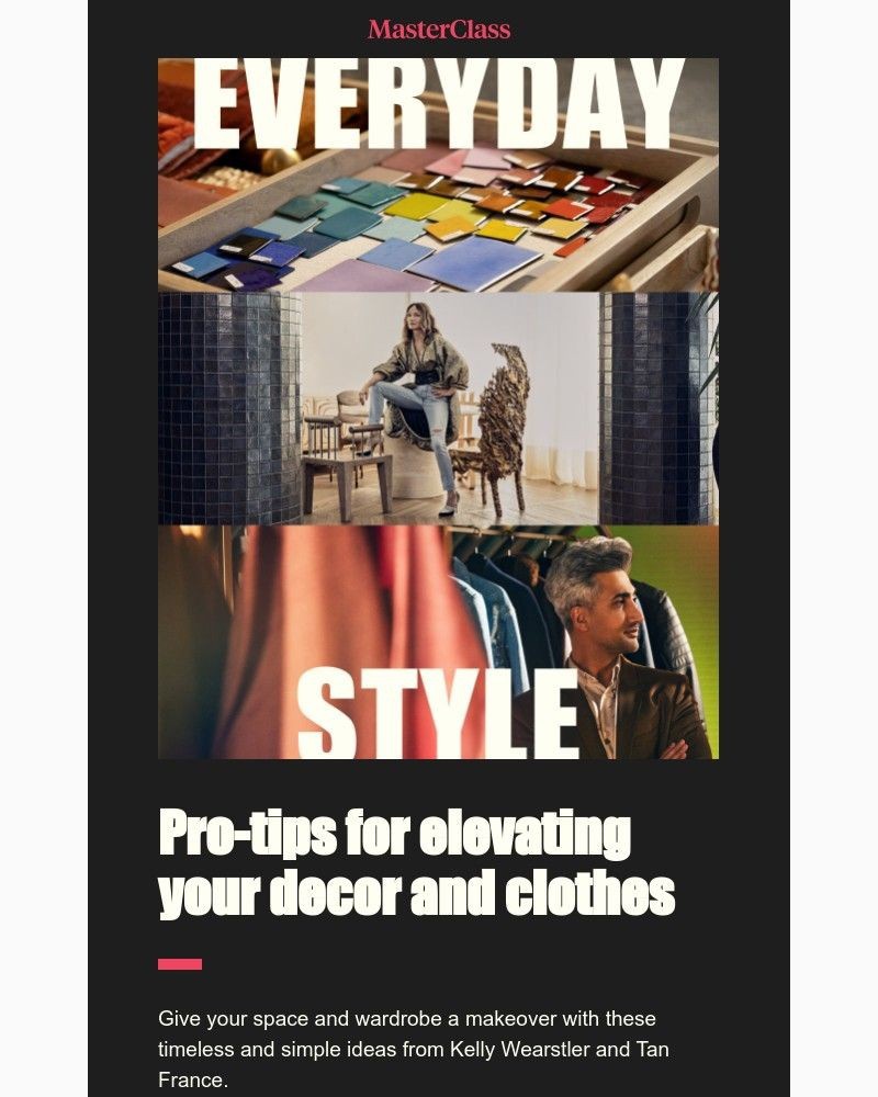  - Expert home and fashion advice