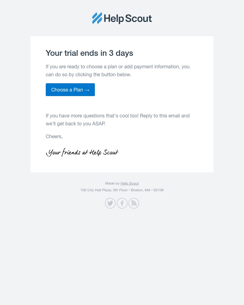  - Expiring Trial Reminder