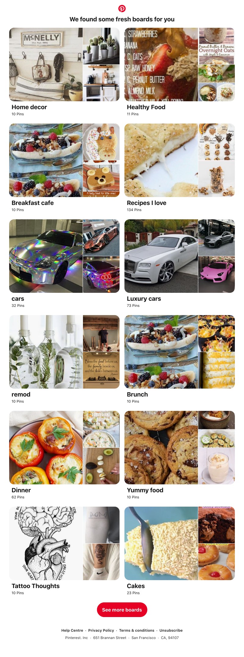 Pinterest - Home decor, Healthy Food and 12 other boards like yours