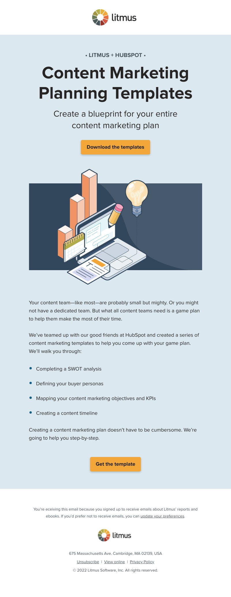 Litmus - Get your step-by-step guide to content planning
