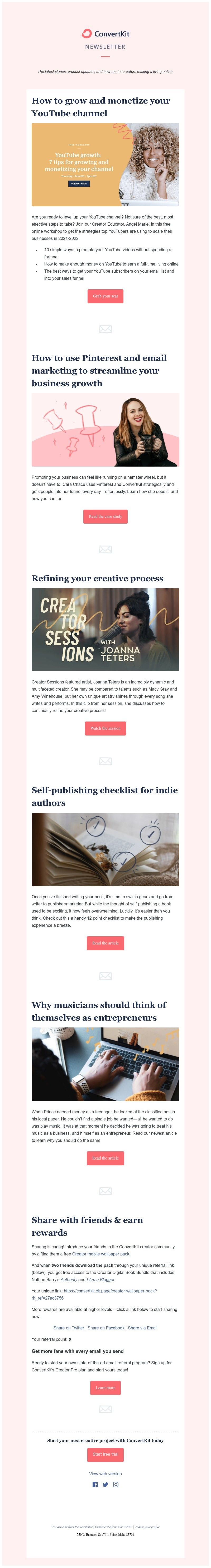 ConvertKit - Why musicians should think of themselves as entrepreneurs