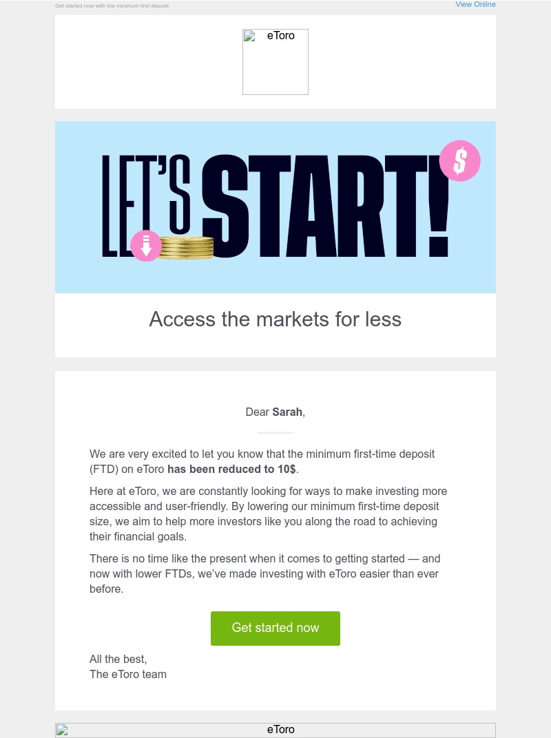 Screenshot Of Email From