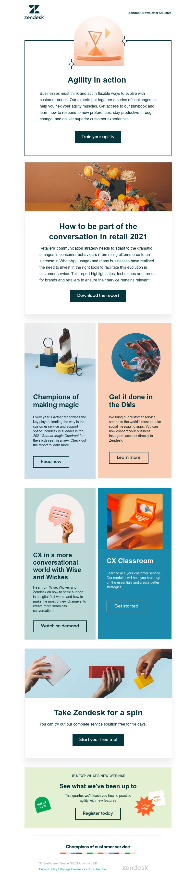Zendesk - Agility, magic, and messaging