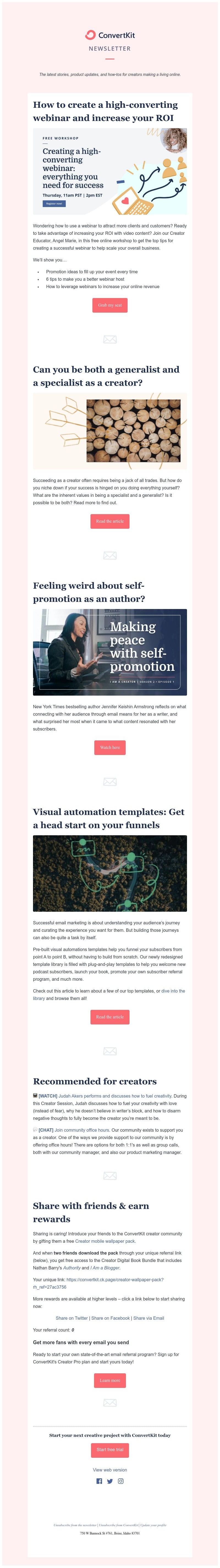 ConvertKit - Can a creator be both a generalist and a specialist?
