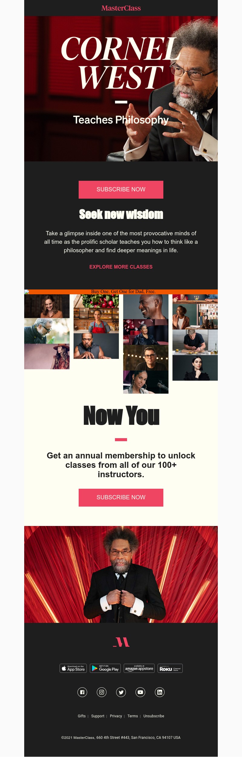  - Meet your new instructor: Cornel West