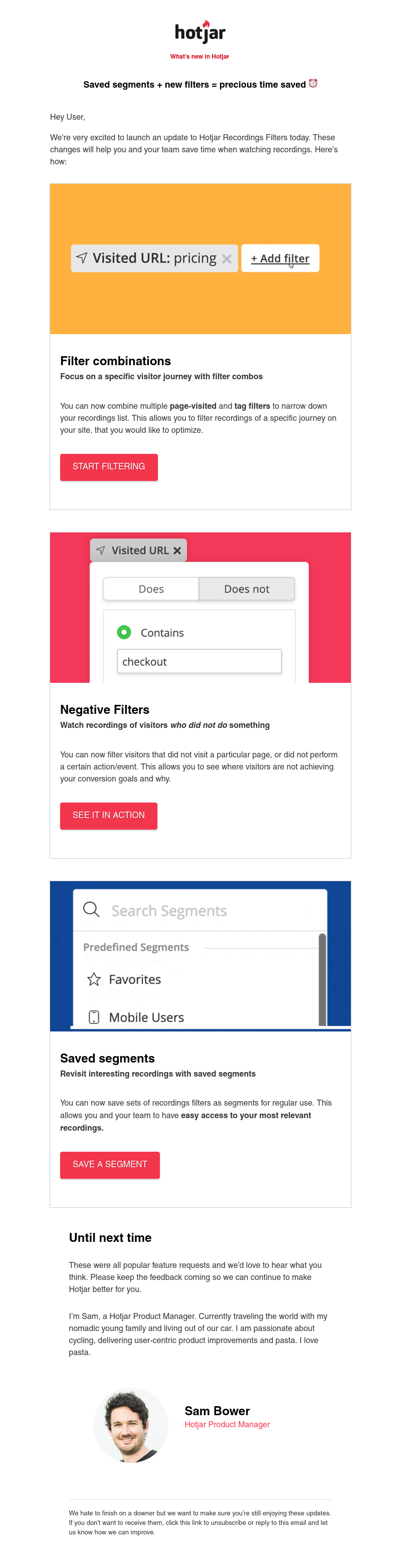 Hotjar - Hotjar Recordings just got a big time-saving update!