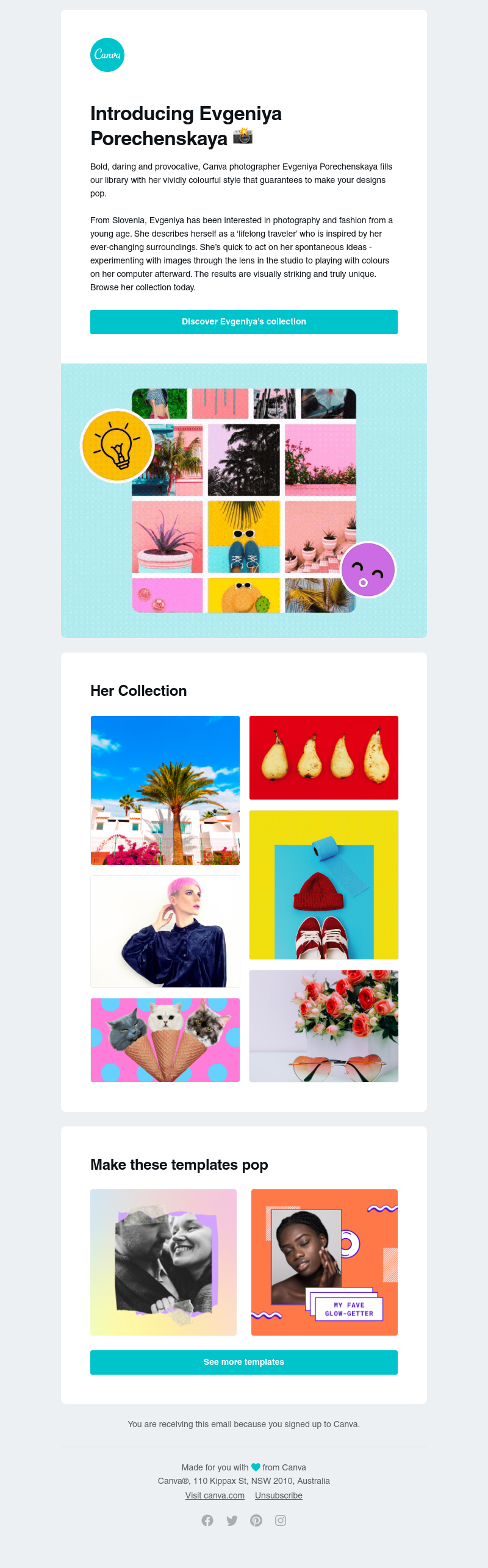 Canva - Photographer spotlight: Evgeniya Porechenskaya