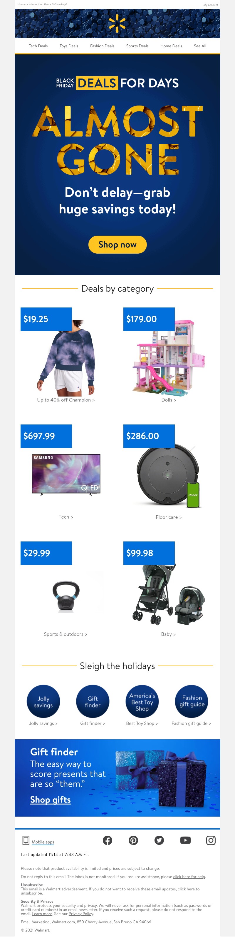 Walmart - Latest DEALS almost GONE 💨