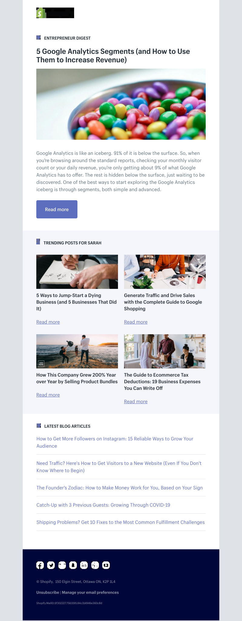 Shopify - 5 Google Analytics Segments (and How to Use Them to Increase Revenue)