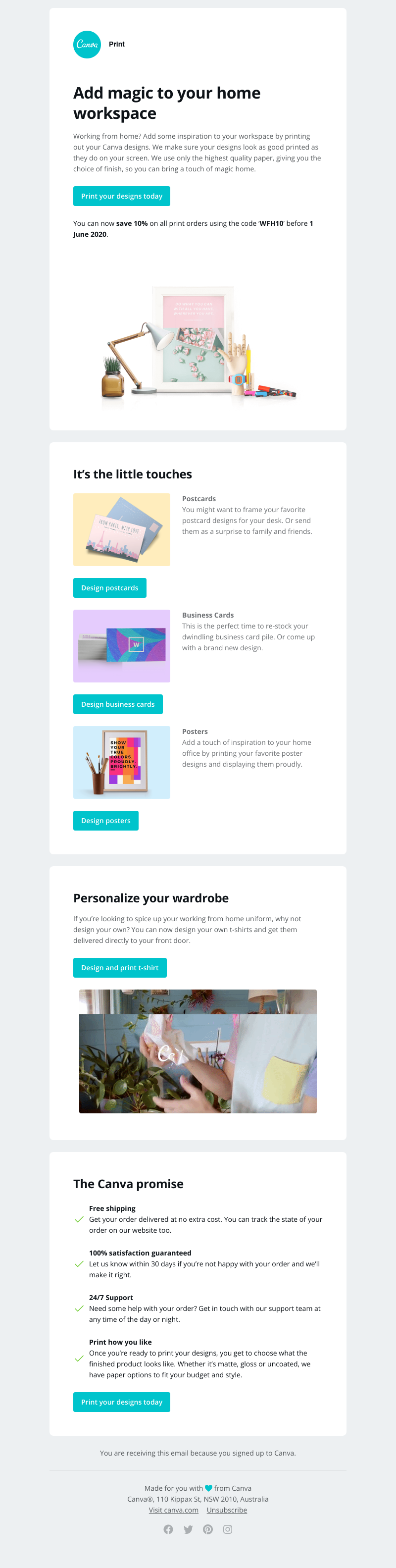 Canva - Need some inspiration for your home workspace?