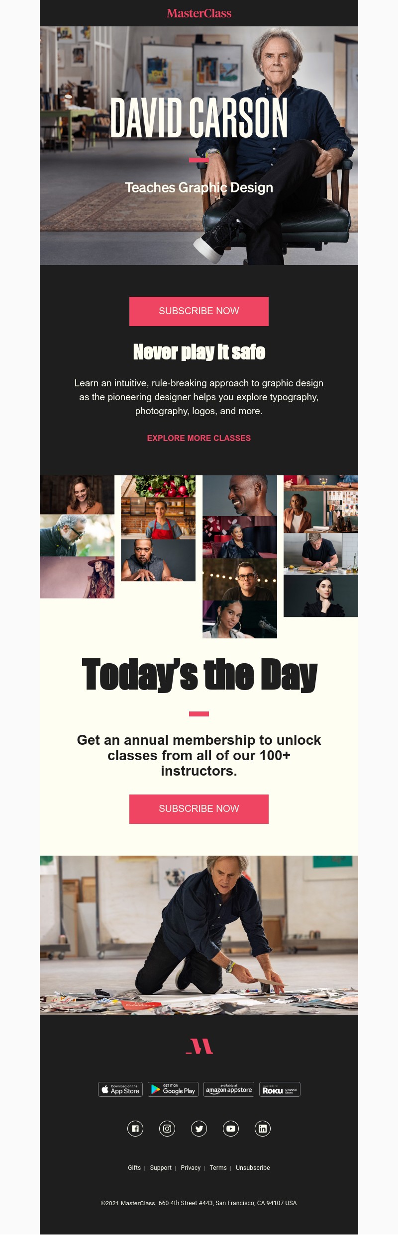  - Meet your new instructor: David Carson