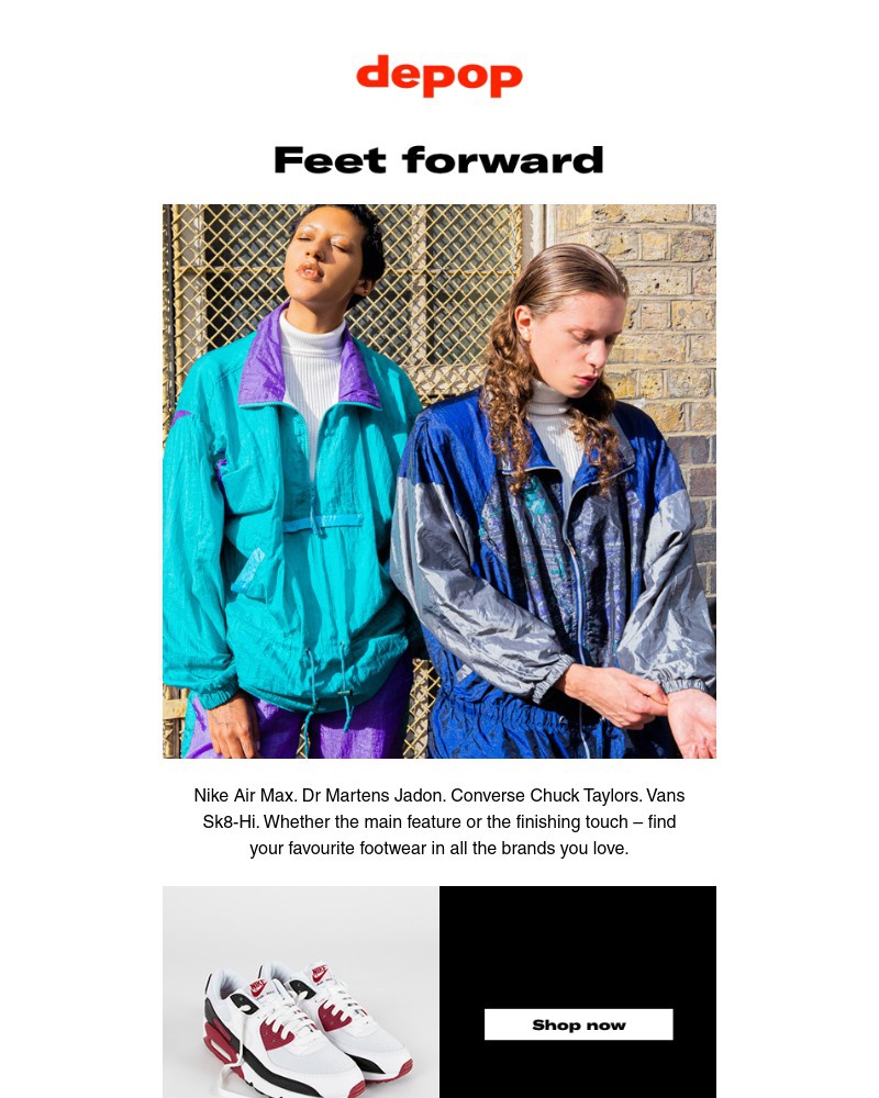 Depop - Fancy footwork