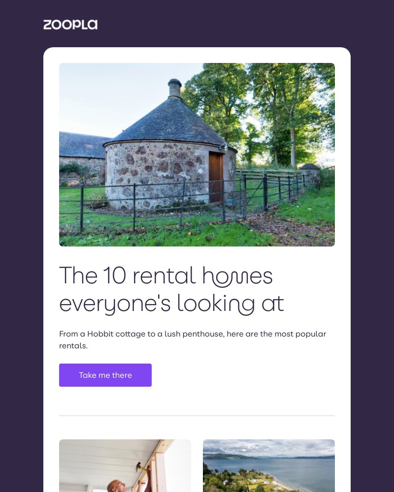 Onboarding on Zoopla video screenshot