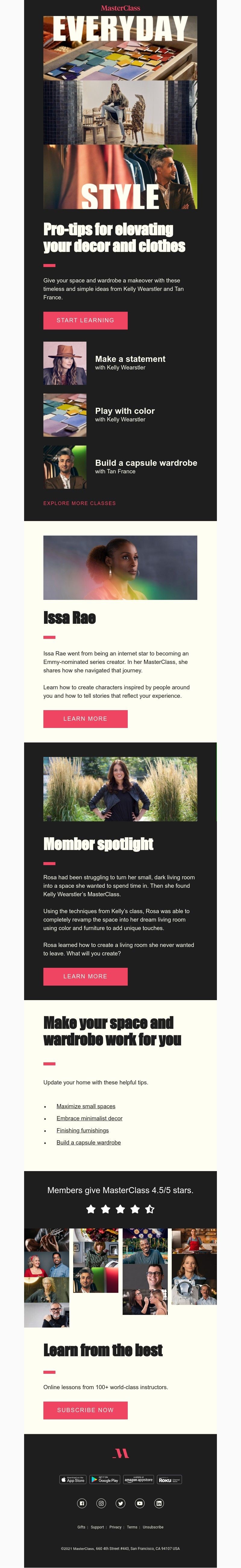  - Expert home and fashion advice