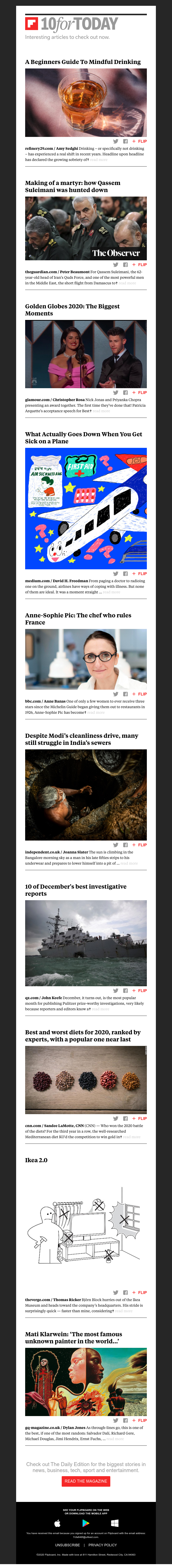 Flipboard - A beginners guide to mindful drinking