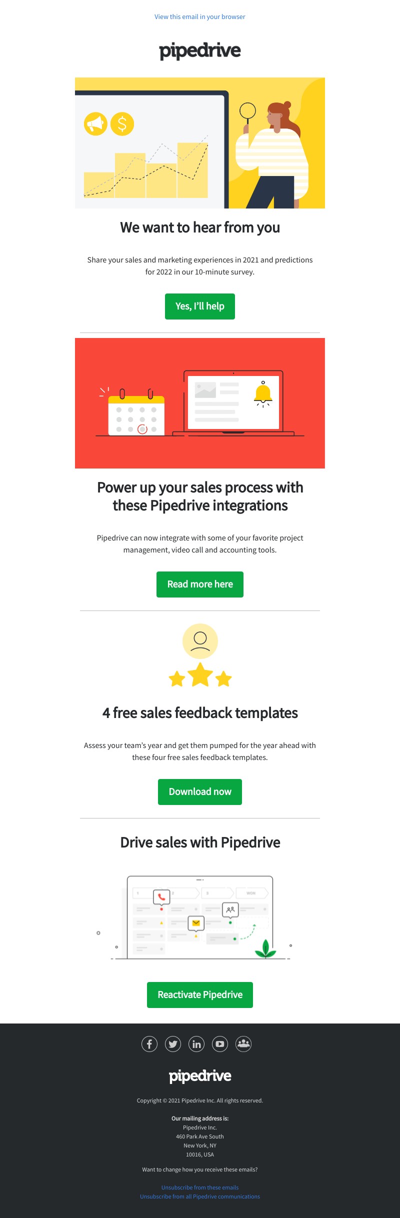 Pipedrive - Take part in this year’s State of Sales and Marketing survey