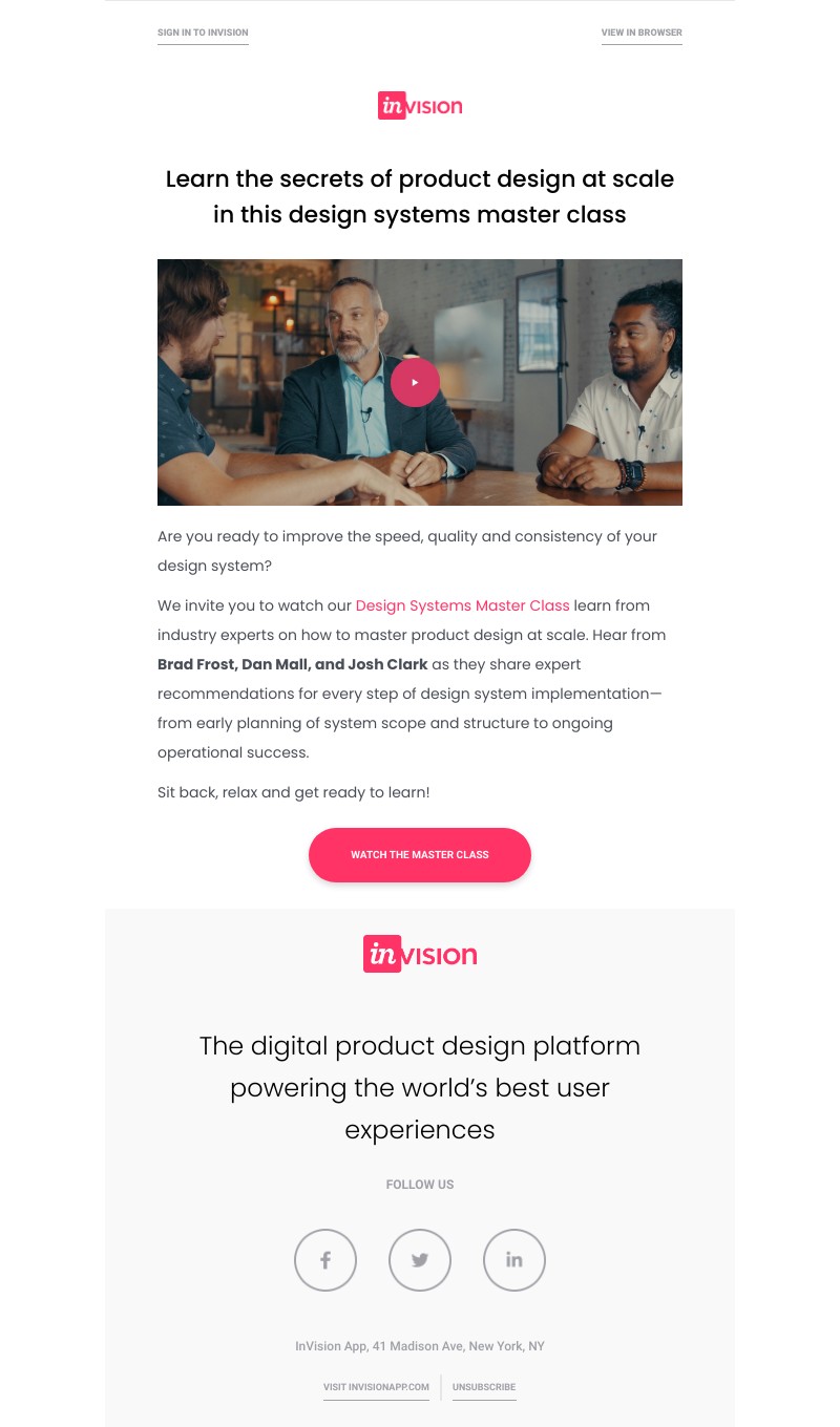 InVision - Watch the Design Systems Master Class