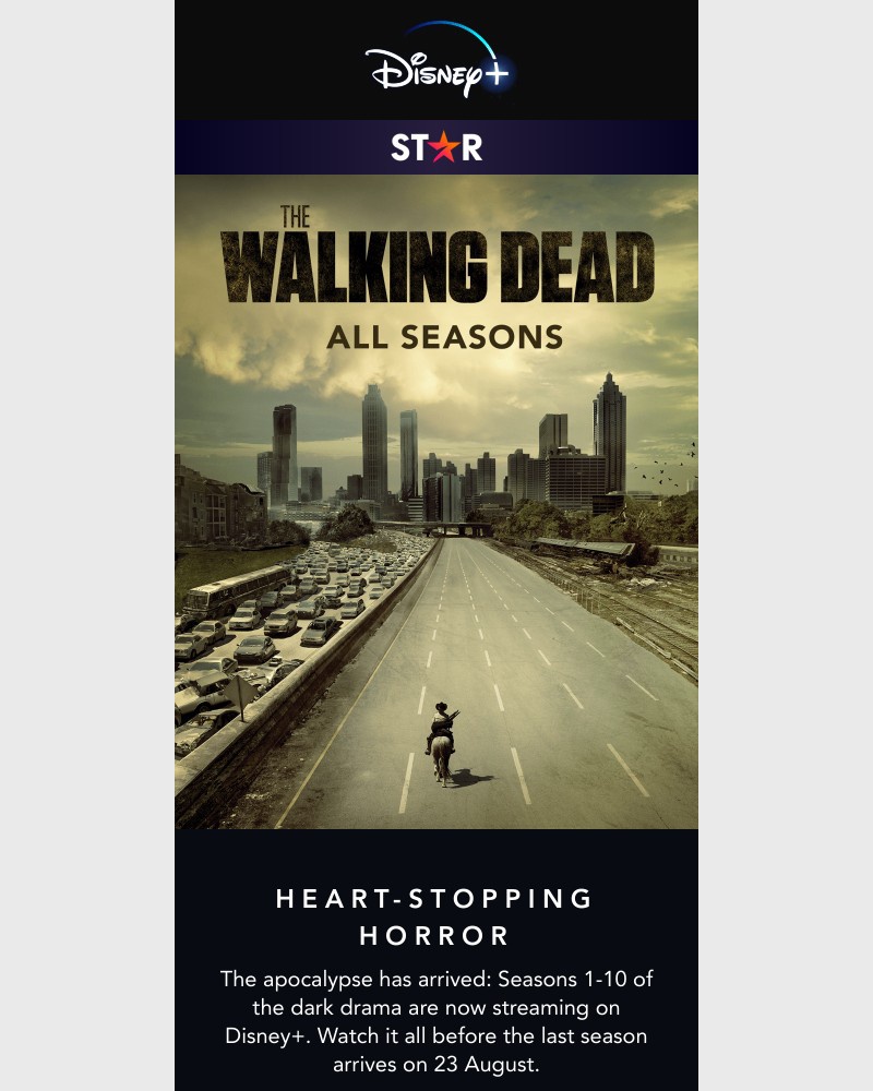 Disney+ - Fear begins here