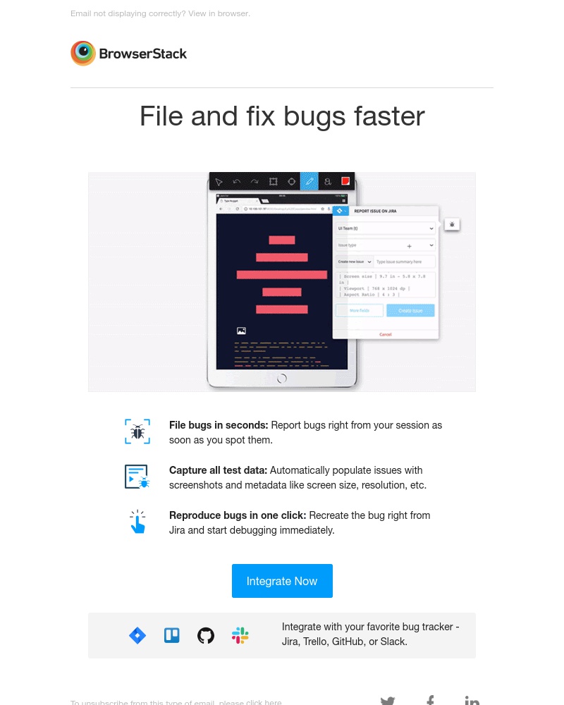  - File Jira issues in seconds from BrowserStack