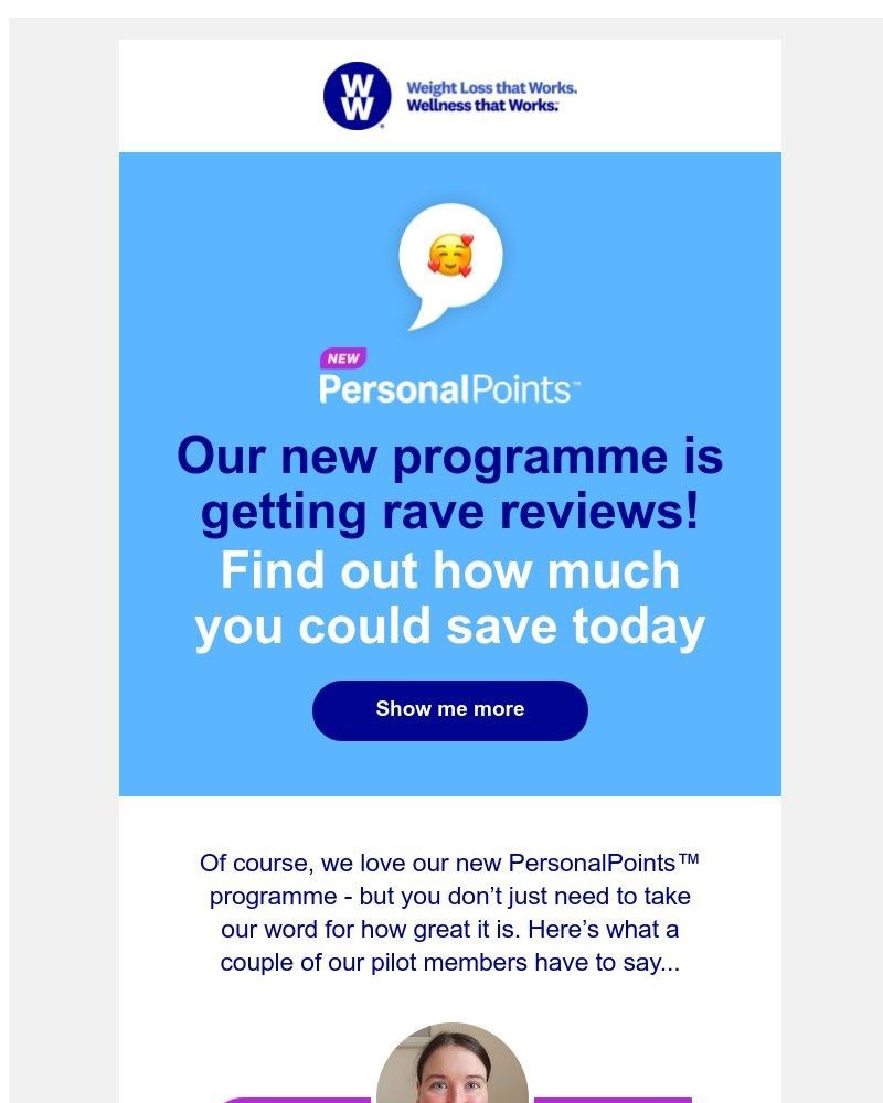 WW (Weight Watchers) - Find out what other members think of our new programme!